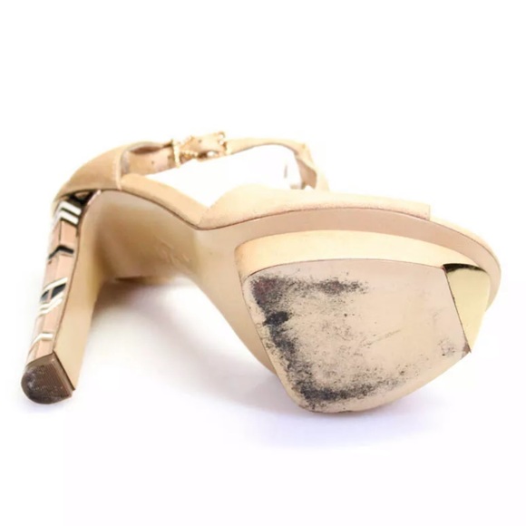 Ivy Kirzhner Casper T Strap Platform Heels 6.5 - Picture 4 of 4